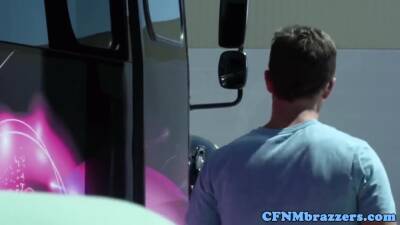 Busty Cfnm Femdoms Cockriding On Bus - upornia.com