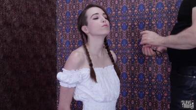 Oral slave teen chained and dominated by cock - txxx
