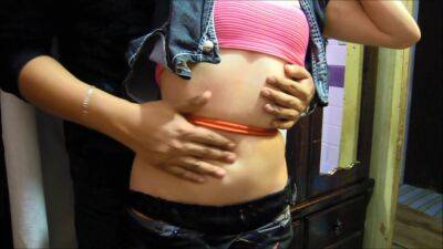 Paula S - Squeezing Belly, Her Navel Penetrated Him And Her Tied Stomach Excites Her Pain - upornia.com