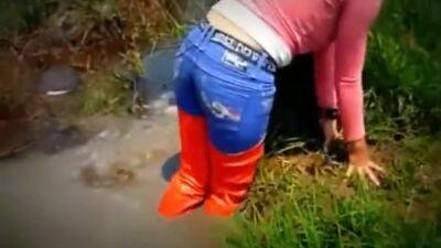 Two Thai Girls In Muddy Thigh Boots!!! - hotmovs.com - Thailand