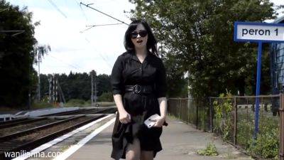 Train Station Fetish Madness - hclips.com