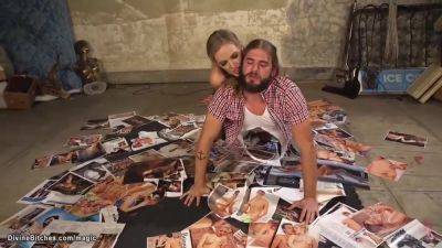 Mona Wales - Nathan Bronson And Mona Wales - Trucker Bound And Pegged By Femdom - upornia.com