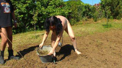 Gardening For Naked Slave Slut Pt2 - hclips.com