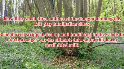 Small Titted Milf Humiliated In The Woods - hotmovs.com - Britain