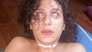 Submissive Slut Gets Breeded and Gets Huge Rounds of Squirt -- Big Clited Babe - All Natural - ah-me.com