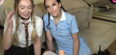 Brea Rose - School Girl Foot Fetish Ft Summer Fox - inxxx.com - Britain