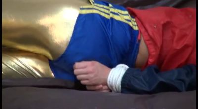 Get 3 Diferent Videos, One With Shelly, Two With Sophie And Samantha Enjoying Bondage Her Shiny Nylon Shorts In One Package From Our Archive! - hotmovs.com