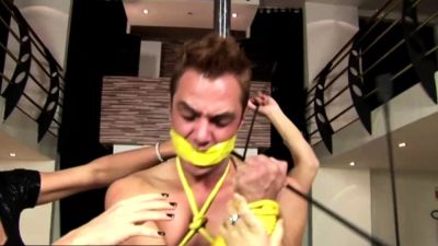 Submissive Gets Owned By Four Dommes by TSDomme.com - drtvid.com