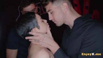 Saba, a shy submissive, likes tough BDSM threeways with strangers - an amazing and warm hard-core porn experience! - hotmovs.com