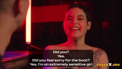Shy Saba likes rough BDSM threesomes with strangers - steaming XXX! - hotmovs.com