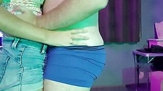Rubbing her panties, spread legs dry humping cum in pants pussyjob - ah-me.com