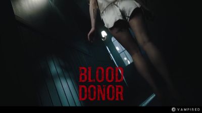 Mila Offers Her Neck To Blonde Vampire Sexy Gothic Lesbian Domination With Red Bites - Matty Mila, Nancy Blonde And Nancy A - upornia.com