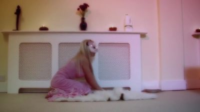 Wayne Scott Fox, Blonde Cat And Cameron Ferera In Hottest Kittens Busty Blonde With A Cat Mask Enjoys A Facial - hclips.com