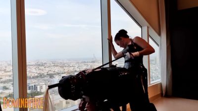 Domnafire Fucks Slave With Strapon With Domina Fire - hclips.com