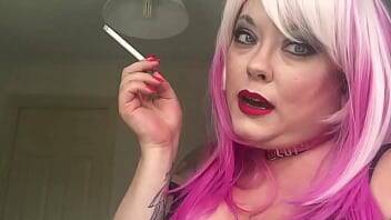 Fat UK Slut Tina Snua Wants Your Cum! - JOI Smoking Fetish - xvideos.com - Britain