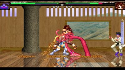 Animated fighters clash in a steamy threesome inside a digital arena - yesvids.com
