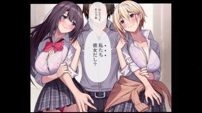 Animated love triangle ignites passionate ahegao sex scenes in Japanese hentai style - yesvids.com - Japan